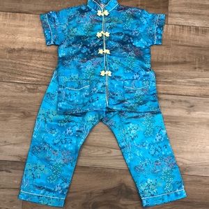 Asian Chinese matching set outfit